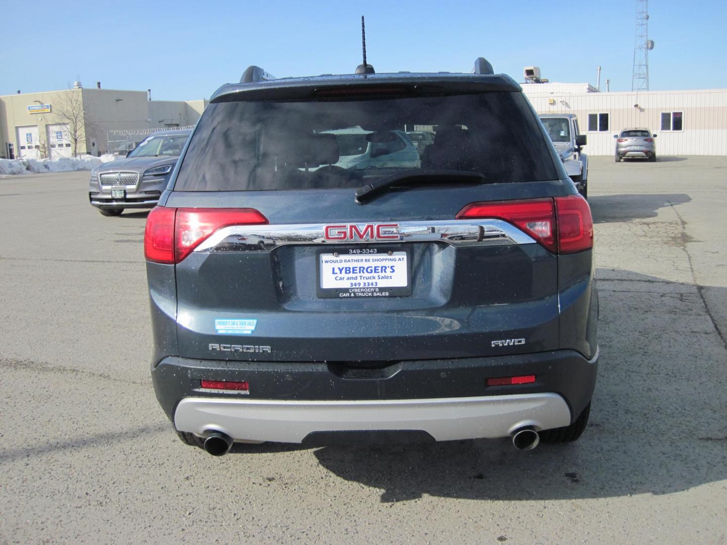 2019 gray /black GMC Acadia SLT-1 AWD (1GKKNULS9KZ) with an 3.6L V6 DOHC 24V engine, 6A transmission, located at 9530 Old Seward Highway, Anchorage, AK, 99515, (907) 349-3343, 61.134140, -149.865570 - Nice 2019 GMC Acadia AWD, navigation, bose stero, universal garage, remote start. Come take a test drive - Photo#3