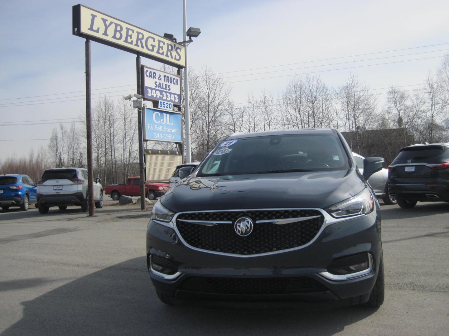 2021 Maroon /black Buick Enclave Avenir AWD (5GAEVCKW7MJ) with an 3.6L V6 DOHC 24V engine, 9A transmission, located at 9530 Old Seward Highway, Anchorage, AK, 99515, (907) 349-3343, 61.134140, -149.865570 - Nice Buick Enclave Avenir AWD priced under nada value come take a test drive - Photo#1