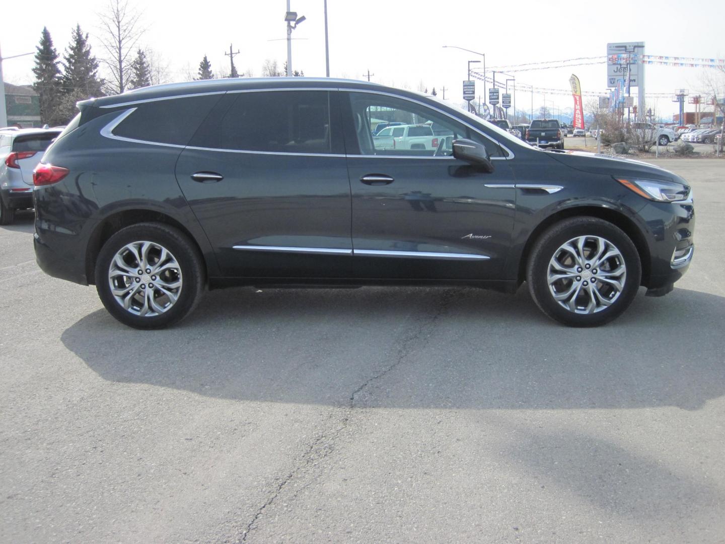 2021 Maroon /black Buick Enclave Avenir AWD (5GAEVCKW7MJ) with an 3.6L V6 DOHC 24V engine, 9A transmission, located at 9530 Old Seward Highway, Anchorage, AK, 99515, (907) 349-3343, 61.134140, -149.865570 - Nice Buick Enclave Avenir AWD priced under nada value come take a test drive - Photo#2