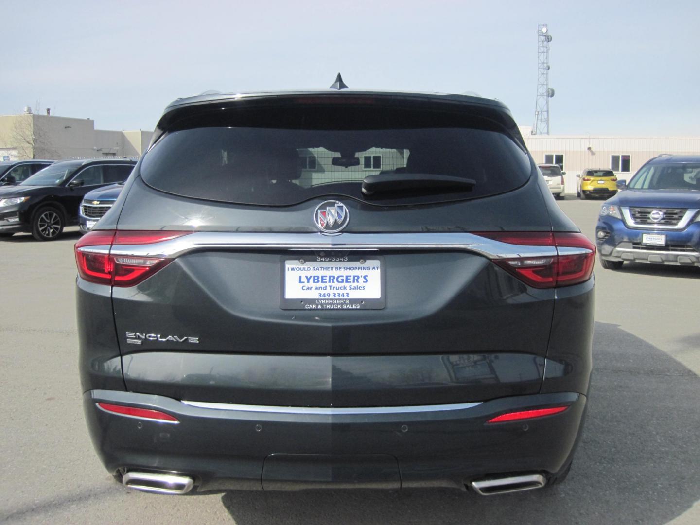 2021 Maroon /black Buick Enclave Avenir AWD (5GAEVCKW7MJ) with an 3.6L V6 DOHC 24V engine, 9A transmission, located at 9530 Old Seward Highway, Anchorage, AK, 99515, (907) 349-3343, 61.134140, -149.865570 - Nice Buick Enclave Avenir AWD priced under nada value come take a test drive - Photo#3