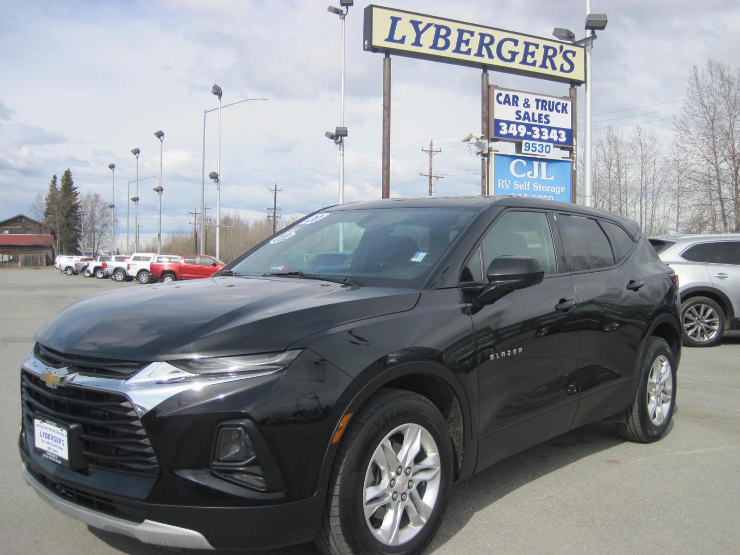 2020 black /black Chevrolet Blazer 3LT AWD (3GNKBHRS9LS) with an 3.6L V6 DOHC 24V engine, 9A transmission, located at 9530 Old Seward Highway, Anchorage, AK, 99515, (907) 349-3343, 61.134140, -149.865570 - Photo#0