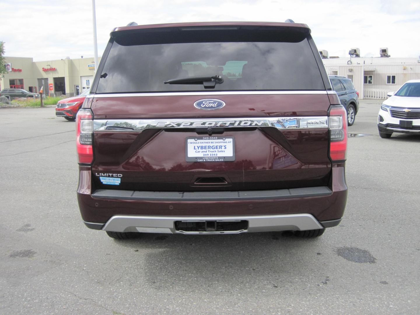 2021 Burgundy /black Ford Expedition MAX Limited 4WD (1FMJK2AT5ME) with an 3.5L V6 DOHC 24V FFV engine, 6A transmission, located at 9530 Old Seward Highway, Anchorage, AK, 99515, (907) 349-3343, 61.134140, -149.865570 - Nice Ford Expedition MAX Limited, sunroof, heated leather, Come take a test drive. - Photo#3