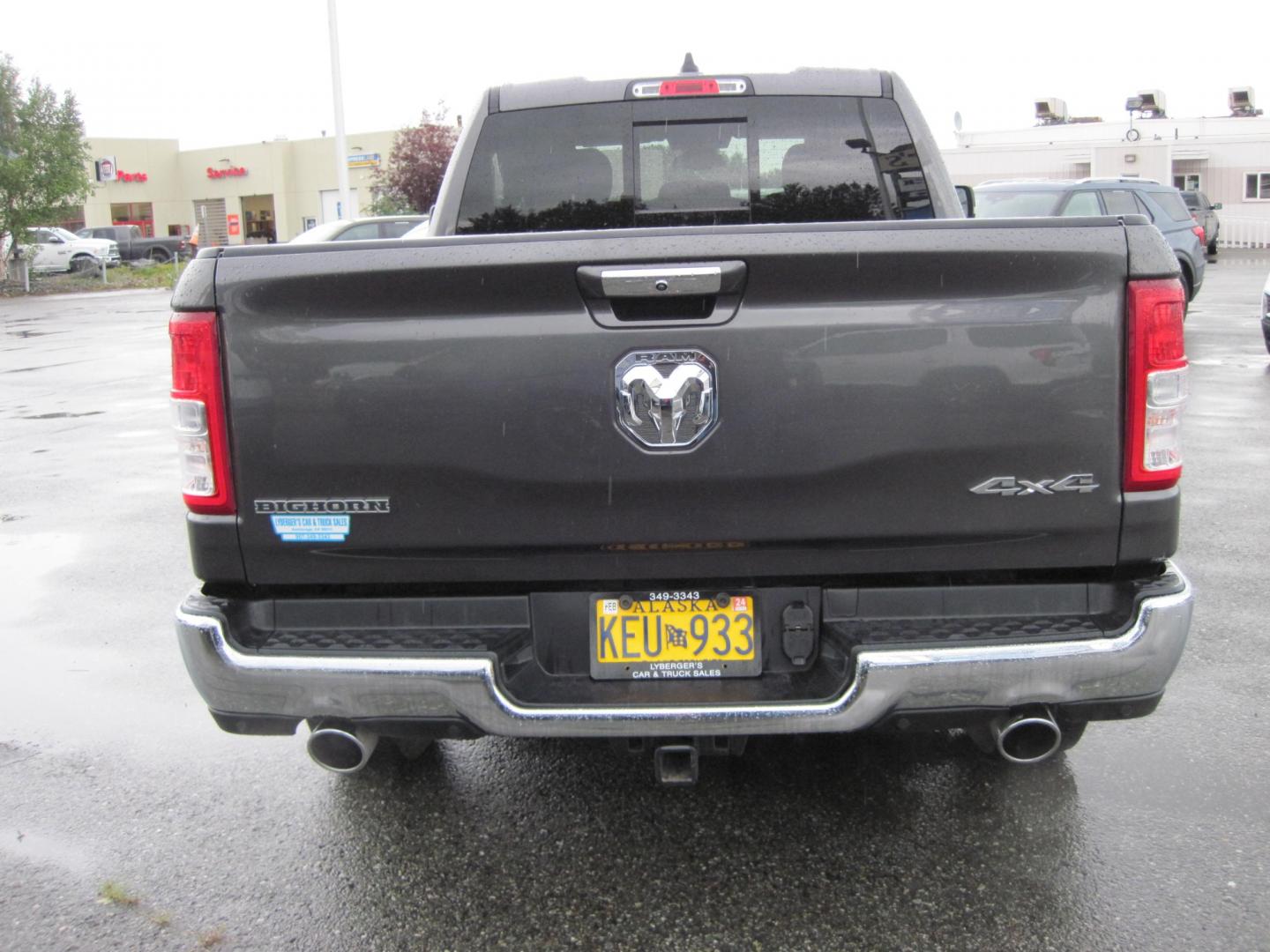 2020 gray /black RAM 1500 Big Horn Quad Cab 4WD (1C6SRFBT5LN) with an 3.6L V6 FFV engine, 8A transmission, located at 9530 Old Seward Highway, Anchorage, AK, 99515, (907) 349-3343, 61.134140, -149.865570 - Nice Ram 1500 Bighorn, Heated steering wheel , heated seats, come take a test drive. - Photo#3