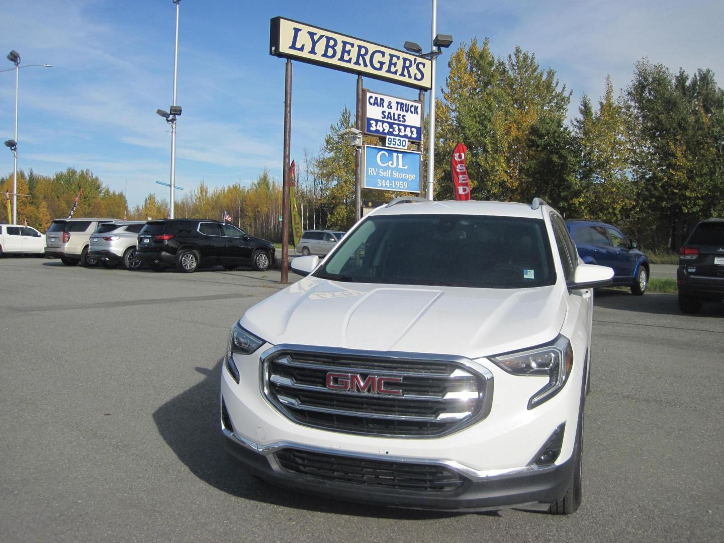 2020 /black GMC Terrain SLT AWD (3GKALVEV4LL) with an 1.4L L4 DOHC 16V TURBO engine, 6A transmission, located at 9530 Old Seward Highway, Anchorage, AK, 99515, (907) 349-3343, 61.134140, -149.865570 - Nice GMC Terrain AWD come take a test drive. - Photo#1