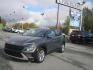 2023 gray /black Hyundai Kona SEL AWD (KM8K6CAB3PU) with an 2.0L L4 DOHC 16V engine, CVT transmission, located at 9530 Old Seward Highway, Anchorage, AK, 99515, (907) 349-3343, 61.134140, -149.865570 - Nice Hyundai Kona SEL come take a test drive - Photo#0