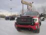 2022 red /black GMC Sierra 2500HD AT4 Crew Cab 4WD (1GT49PEY2NF) with an 6.6L V8 OHV 16 DIESEL engine, 6A transmission, located at 9530 Old Seward Highway, Anchorage, AK, 99515, (907) 349-3343, 61.134140, -149.865570 - Photo#1